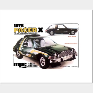 AMC PACER X - model box art Posters and Art